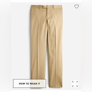 J Crew Bowery Slim-fit dress pant in stretch chino Men’s Size 28/32